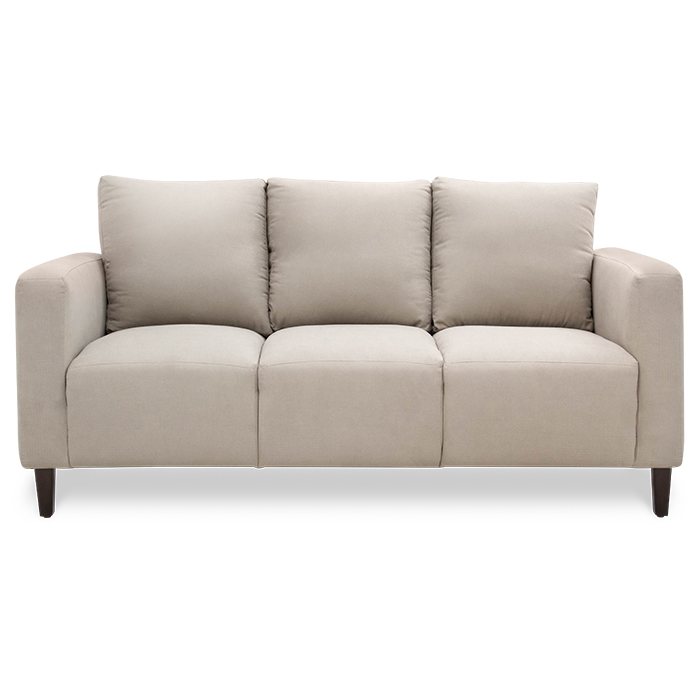 Sofa Tela Beige Zadek | Sofá | salas